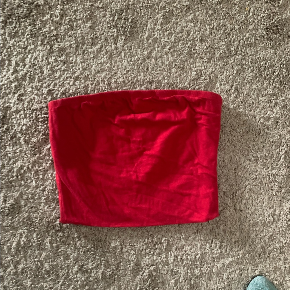 Red Crop Top-M